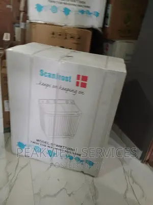 Top (6kg) Top Loader Scanfrost Twin Tub Washing Machine