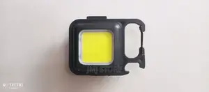 COB Mini LED Flashlight Rechargeable Keychain Work Light