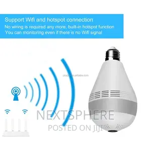 360° Panoramic Wifi IP Bulb With Fisheye Camera
Icsee App