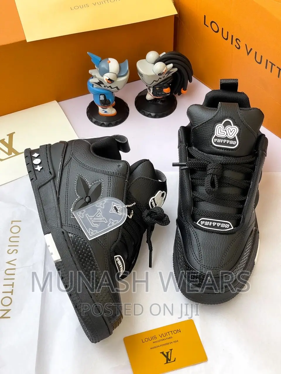 Louis Vuitton Leather Sneakers