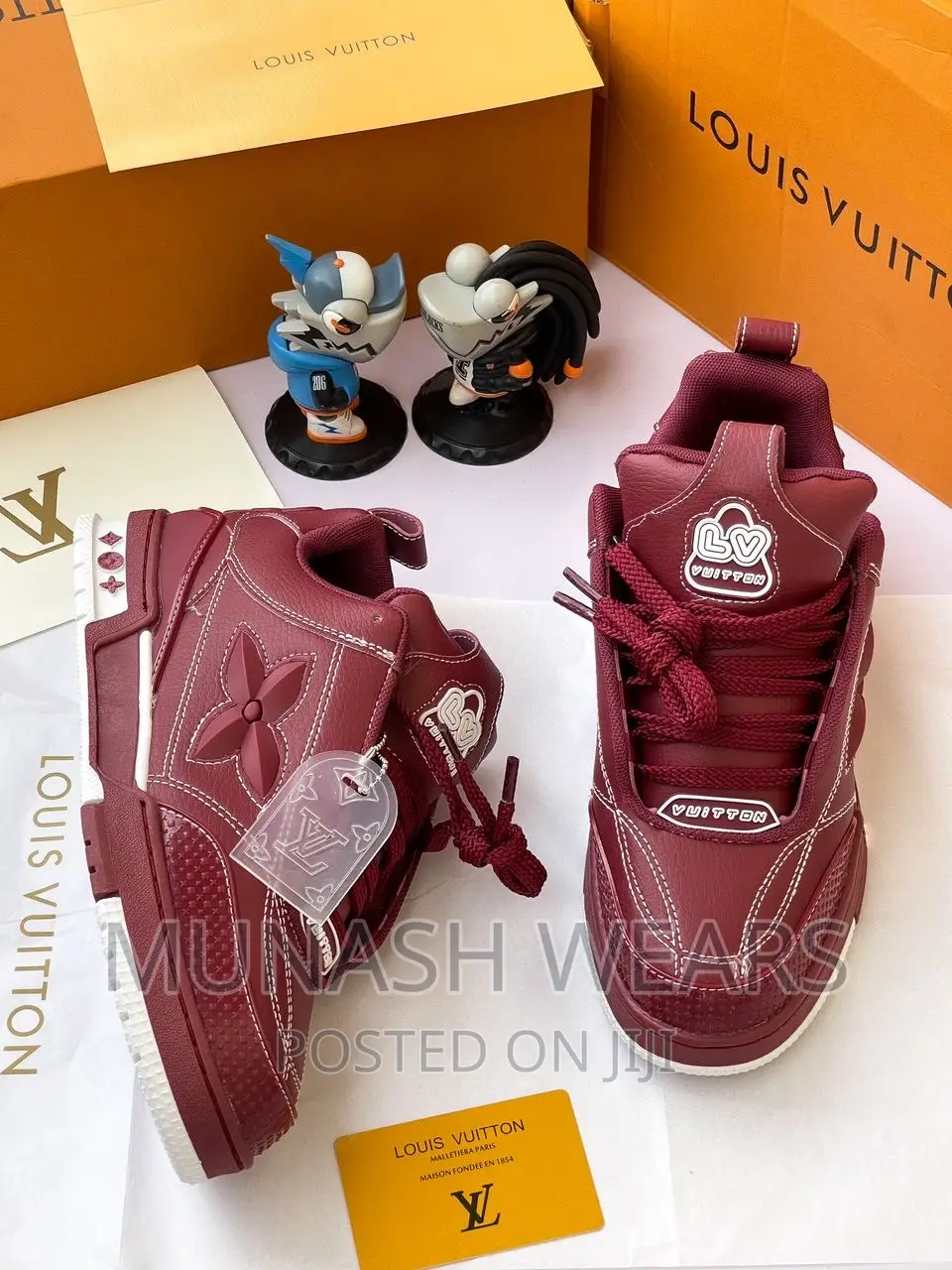 Louis Vuitton Leather Sneakers