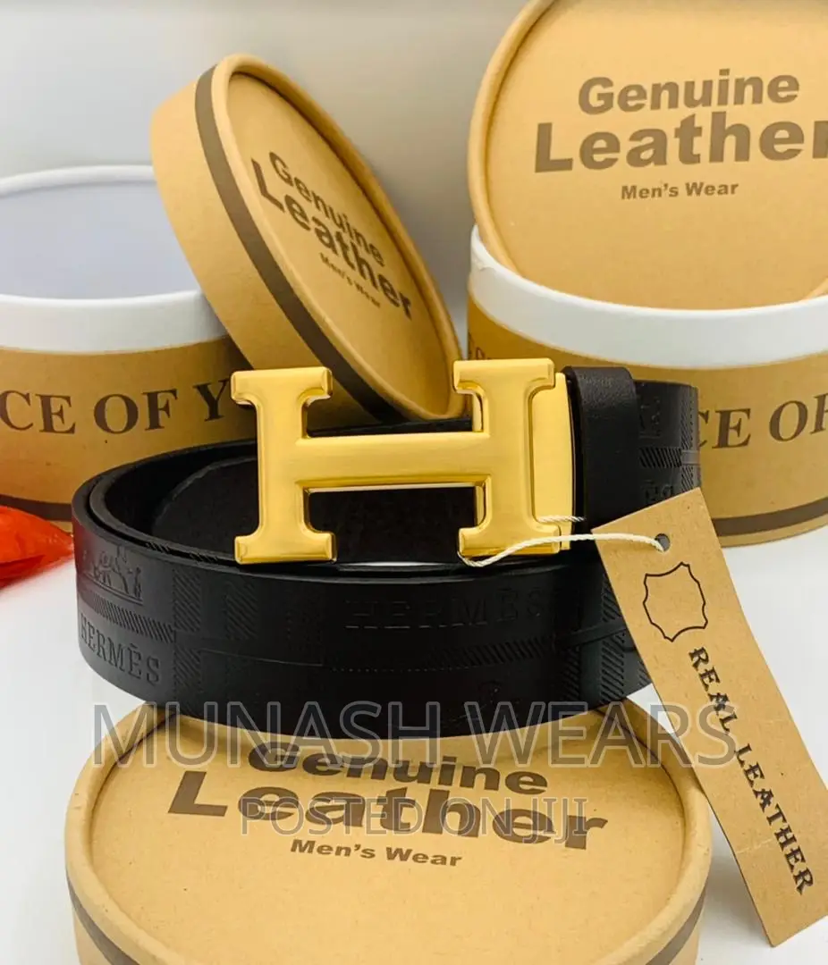 Luxury Leather Belt Collection