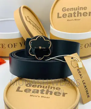 Luxury Leather Belt Collection