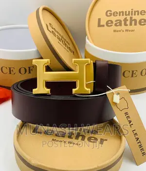 Luxury Leather Belt Collection