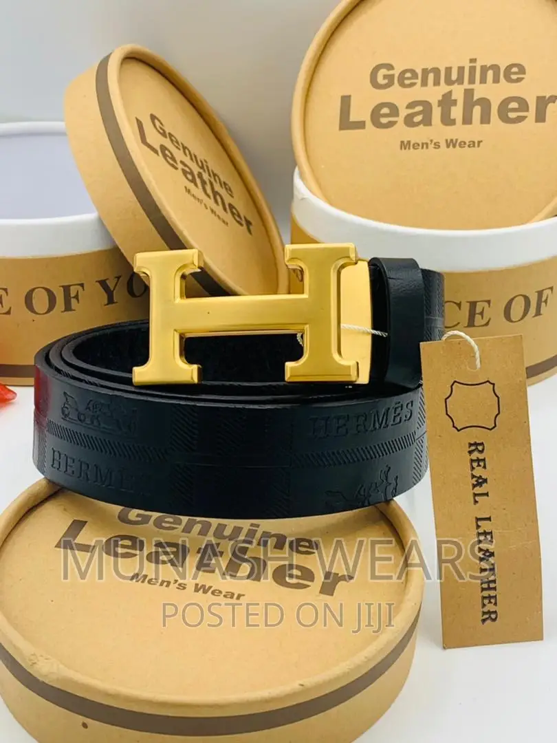 Luxury Leather Belt Collection