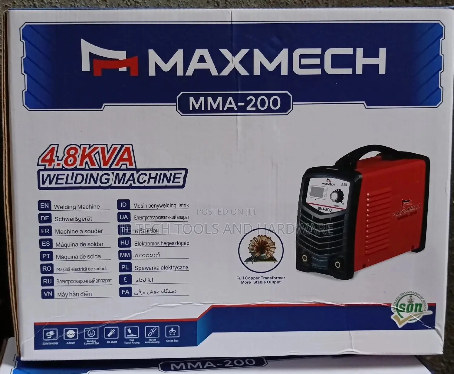 Maxmech Welding Machine Mma -200