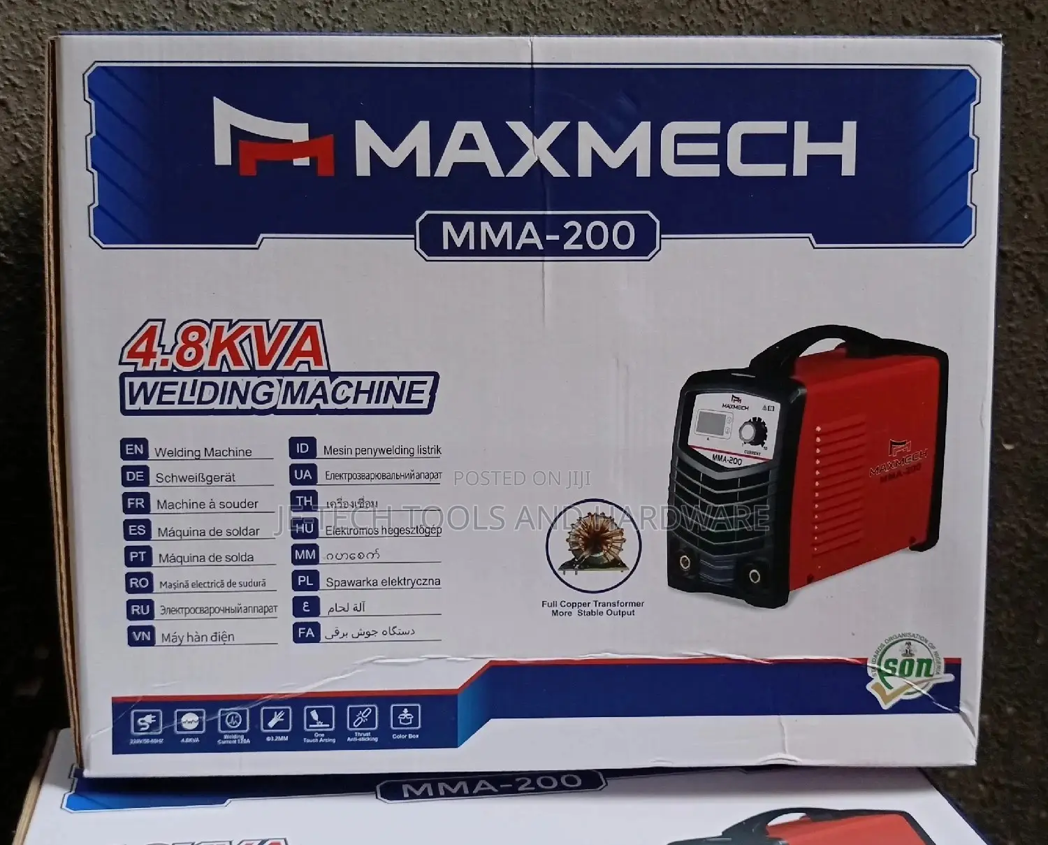 Maxmech Welding Machine Mma -200