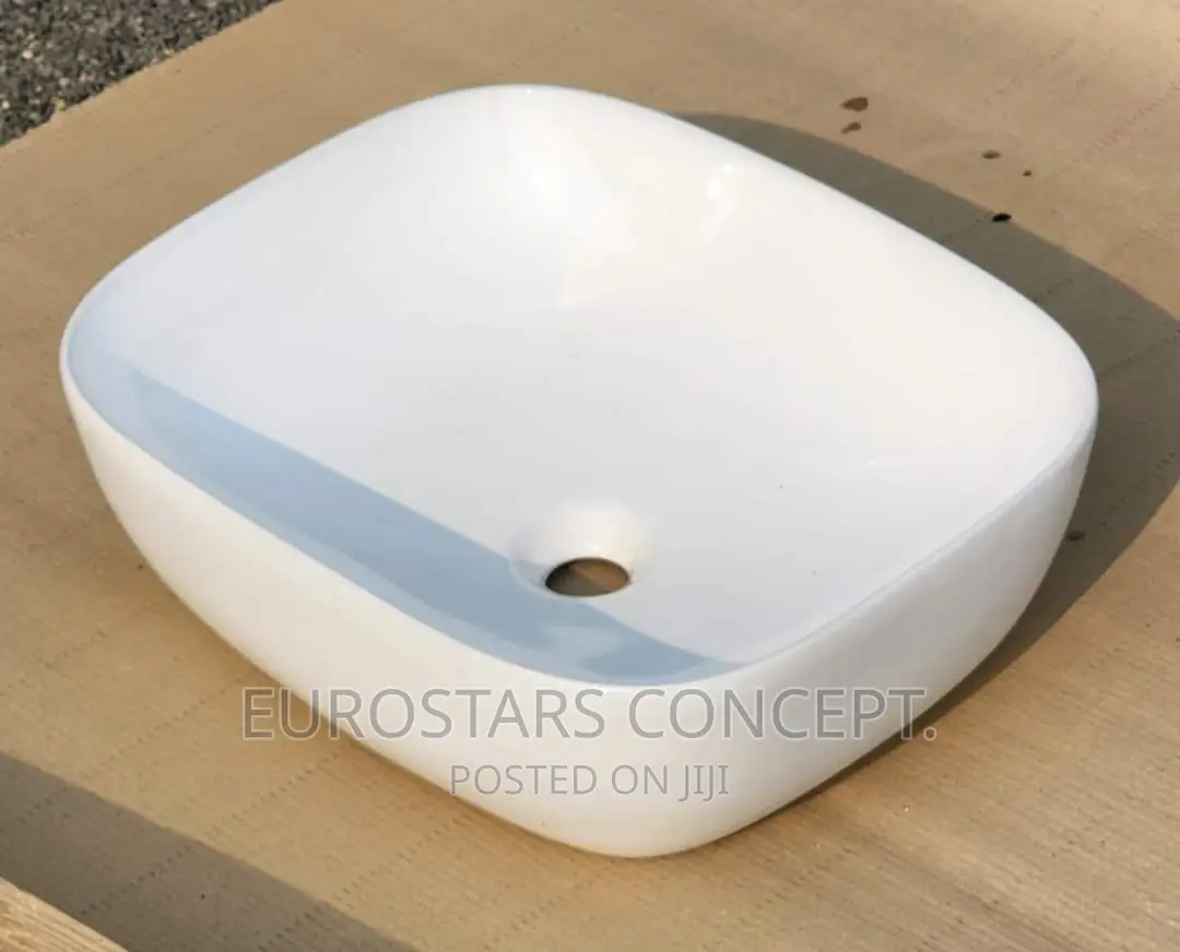 White Ceramic Modern Wash Hand Basin