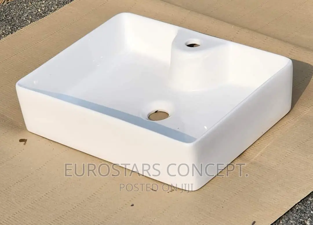 White Ceramic Modern Wash Hand Basin