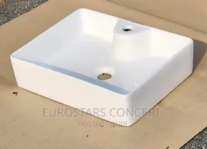 White Ceramic Modern Wash Hand Basin