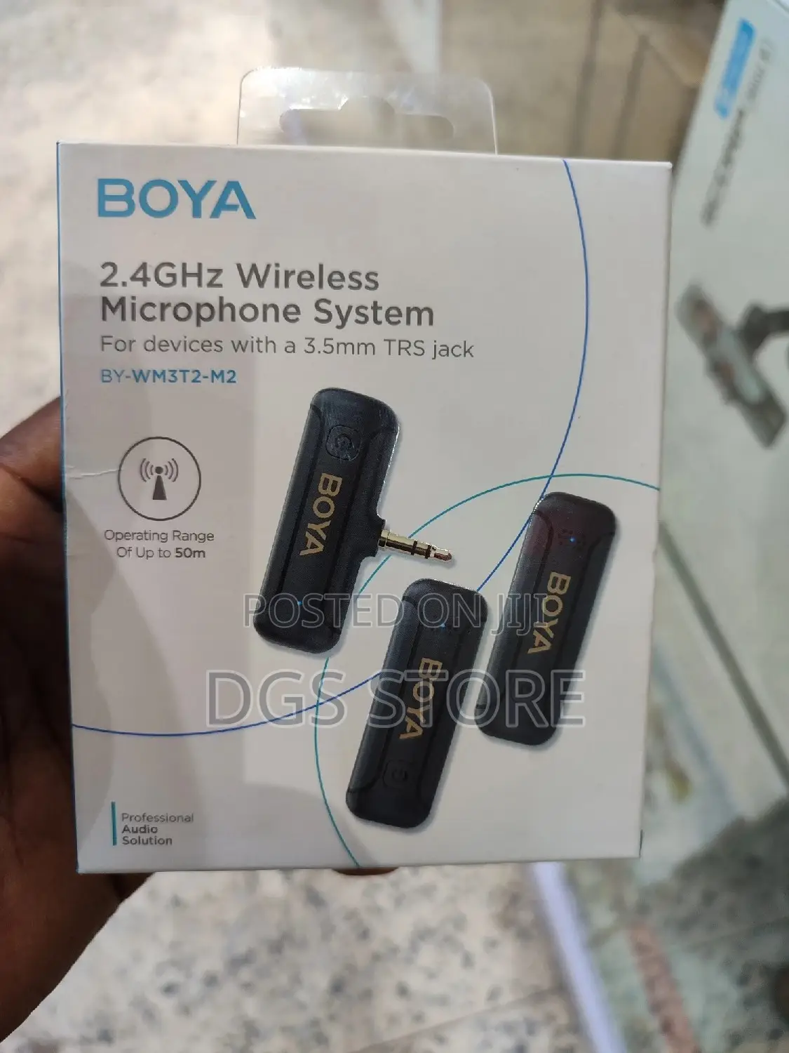 Boya Wireless Microphone by Wm3t2-M2