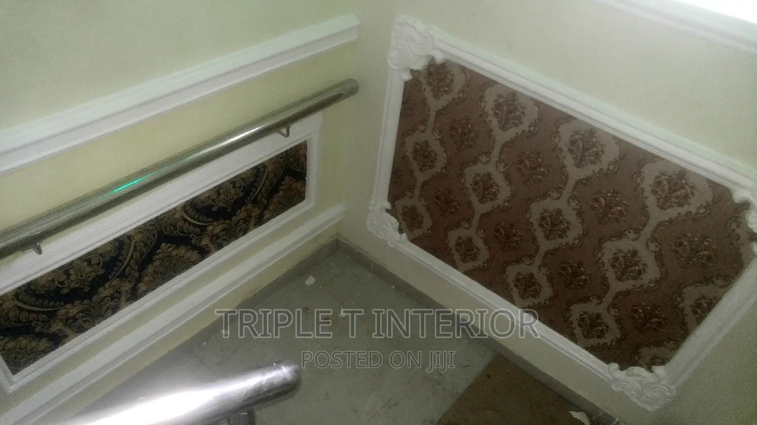 Installation of 3d Wallpanel, Wallpaper, Screeding