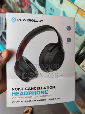 Powerology Noise Cancellation Bluetooth Headphone