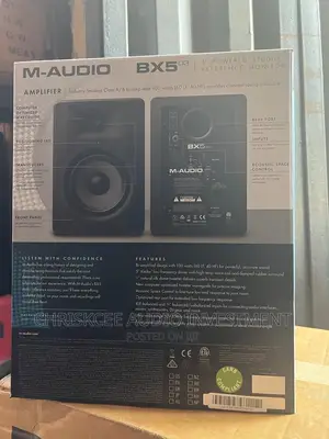 M Audio Bx5 D3 5" 2-Way 100w Powered Studio Monitor