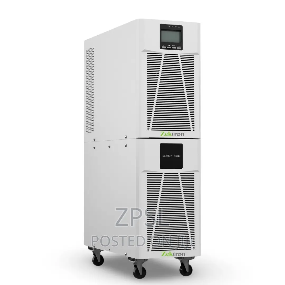 Zektron 6kva Online Ups With Inbuilt Batteries