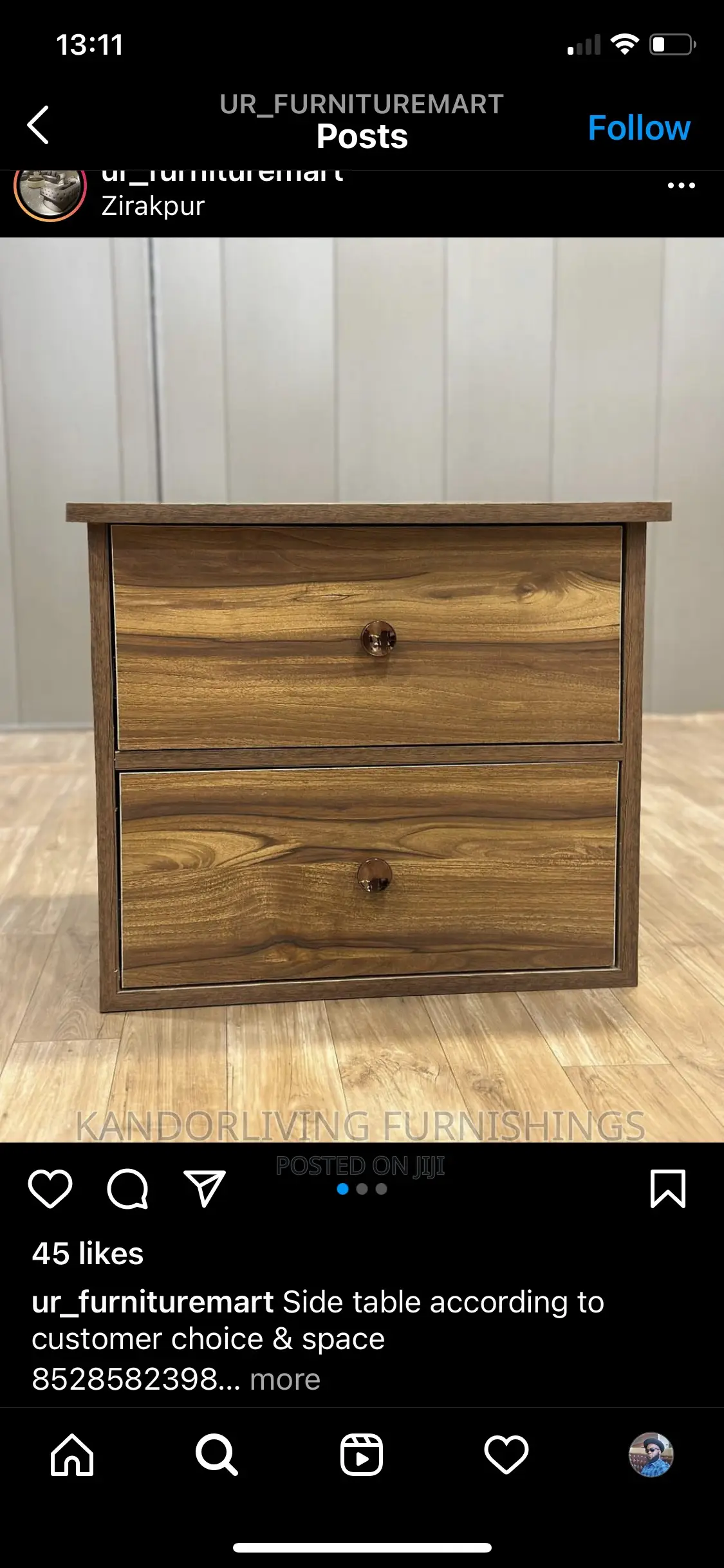 Bed Side Drawer