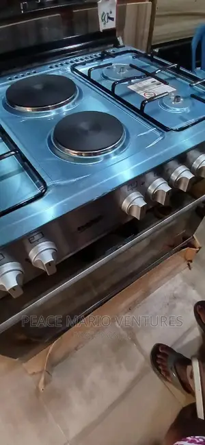 Beko Quality 6burner Gas Cooker 60X90 With 2 Electric Burner