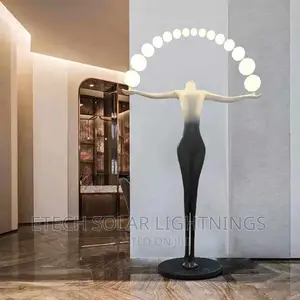 Nordic Oriental Goddess Floor Lamp L E D Light