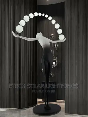 Nordic Oriental Goddess Floor Lamp L E D Light