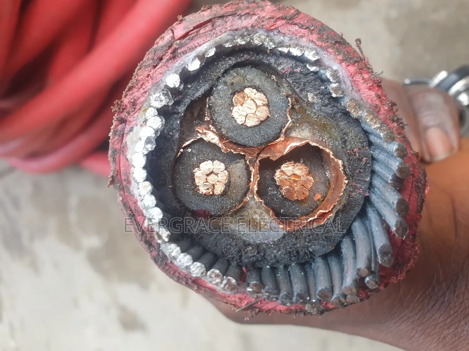 35mm 3core XLPE 11kv Armoured Cable