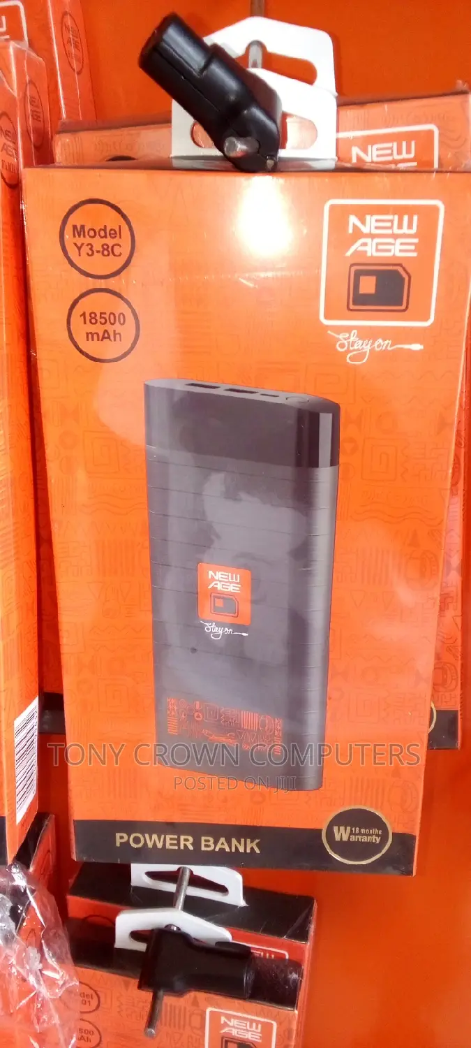 New Age Power Bank 18500mah