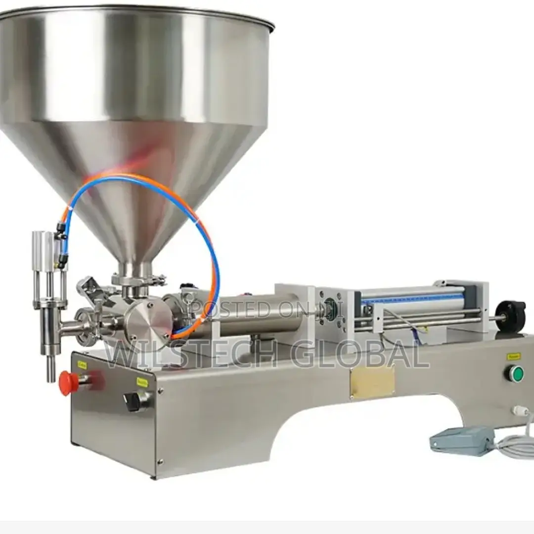 Semi Automatic Liquid Oil Paste Filling Machine