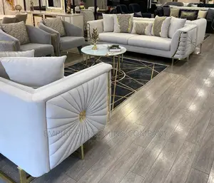 White Sofas Set