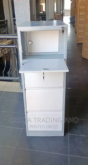 4 Drawer Cabinet With Inner Safe Box