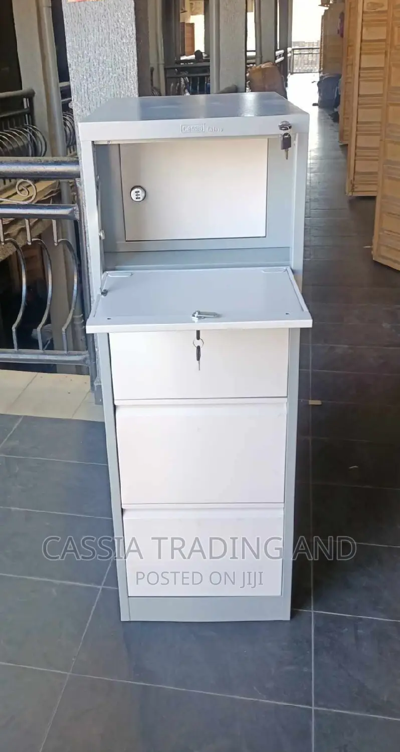 4 Drawer Cabinet With Inner Safe Box