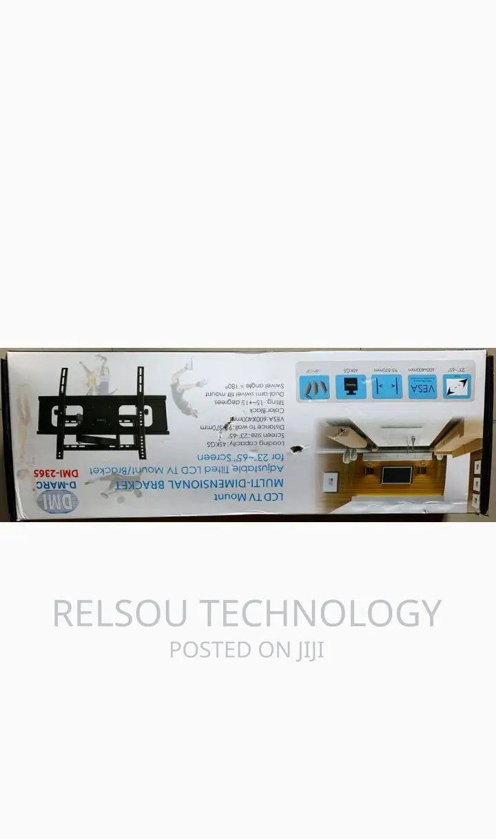 Adjustable TV Hanger | Moveable TV Bracket | Wall Mount