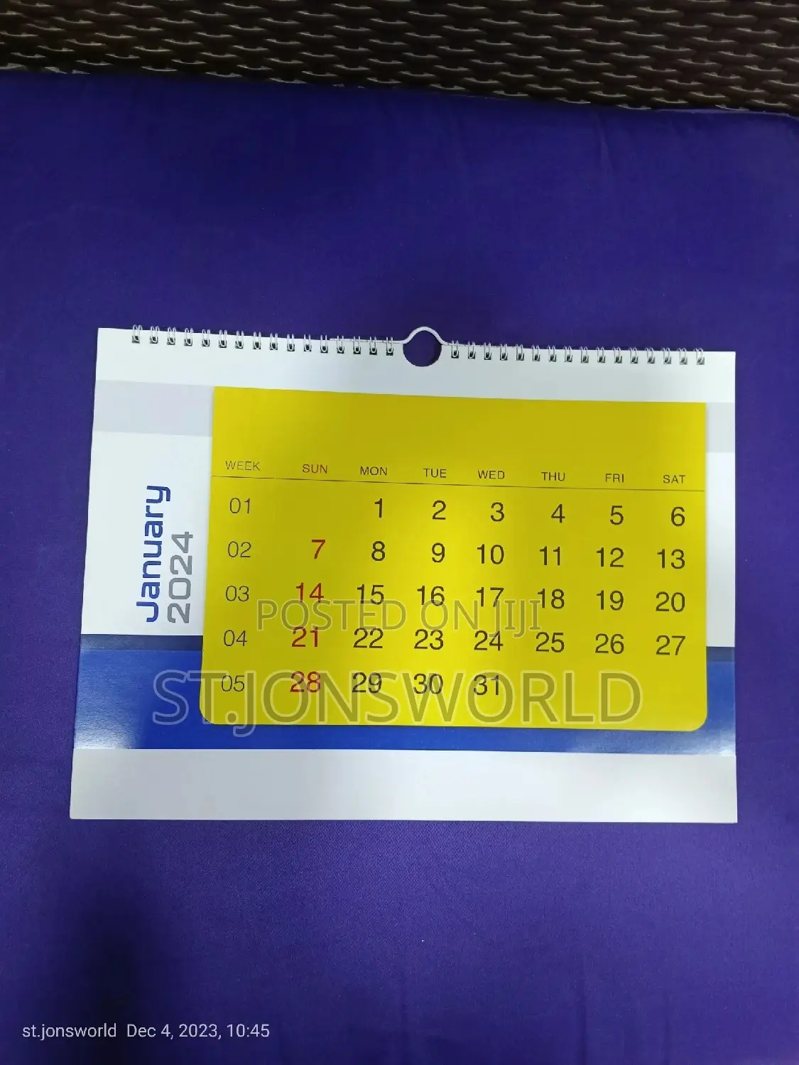 2026 Calendar Printing