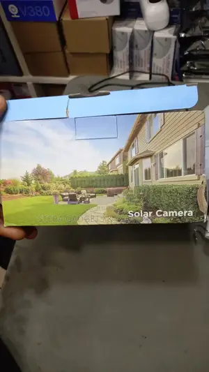 Solar-Powered Mini Indoor CCTV Camera