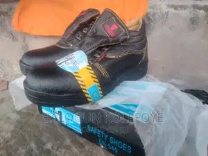 Safety Boot at Construction Site