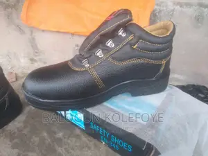 Safety Boot at Construction Site