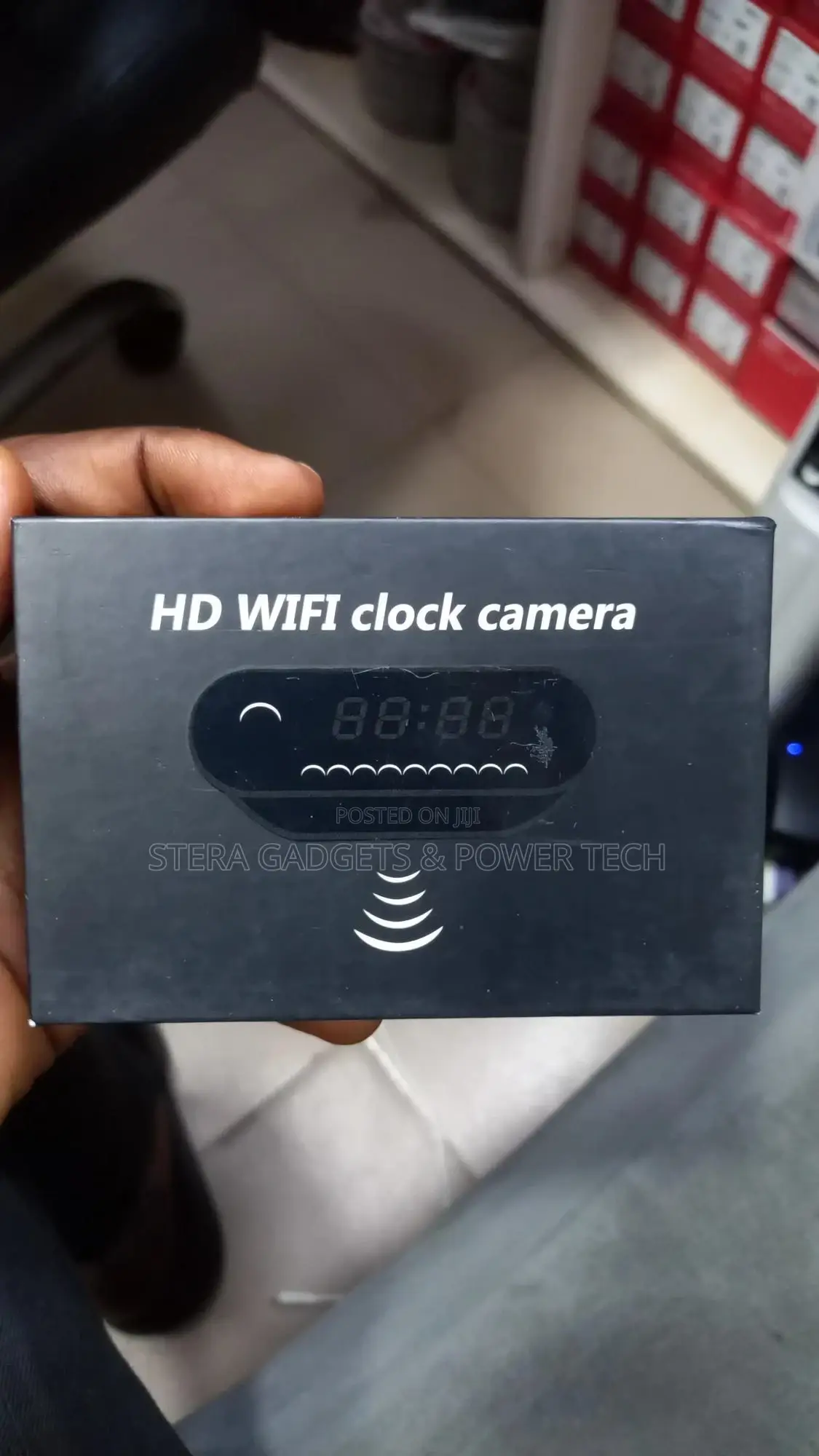 Hd Wifi Digital Clock CCTV Camera