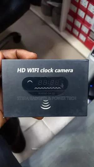 Hd Wifi Digital Clock CCTV Camera