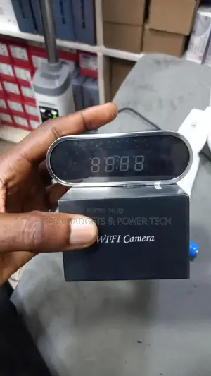Hd Wifi Digital Clock CCTV Camera