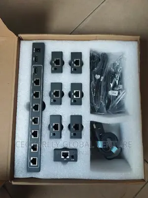 1 × 7 HDMI Splitter and Extender