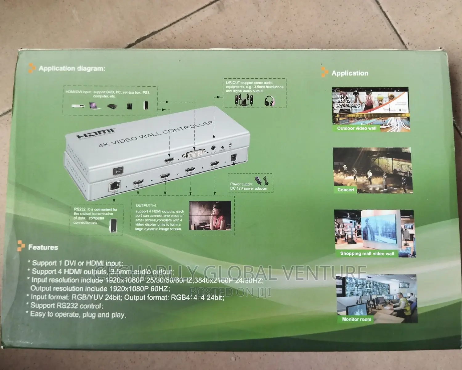 2×2 Video Wall Control