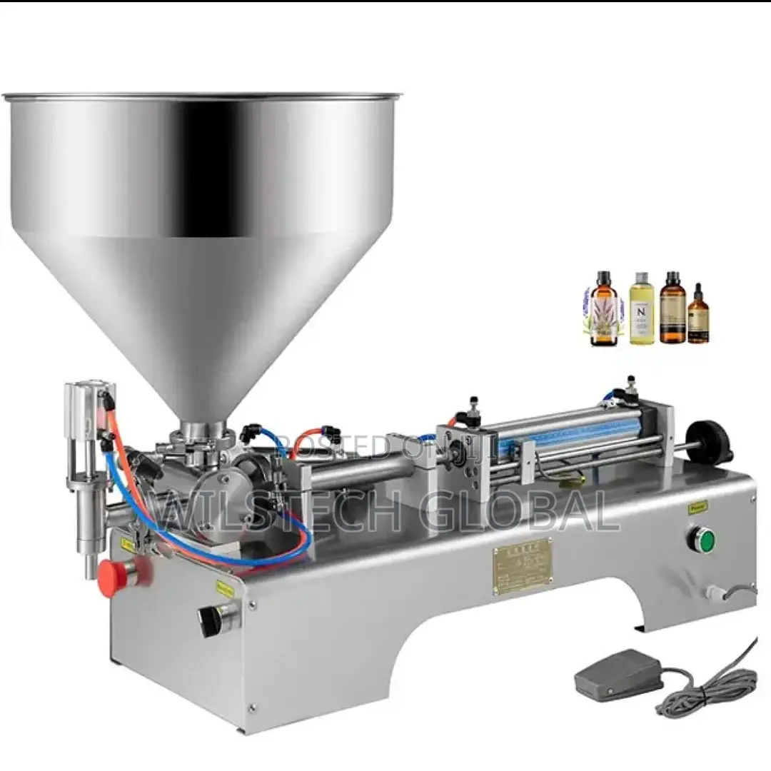 Semi Automatic Liquid Oil Paste Filling Machine