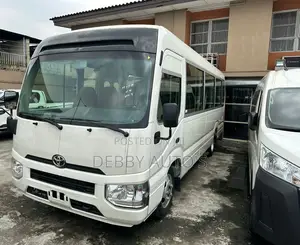 New Toyota Coaster 2025 White
