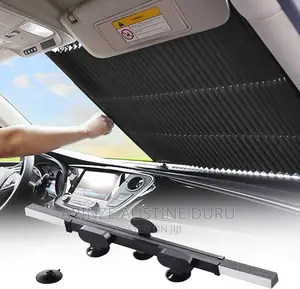 Universal Fit Retractable Auto Windshield Sunshade Mostsuv