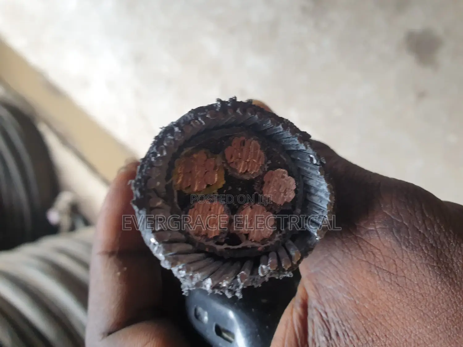 35mm 5core Armoured Cable