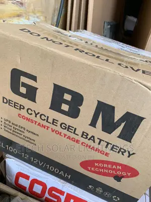 Original G B M Deep Circle Solar Battery