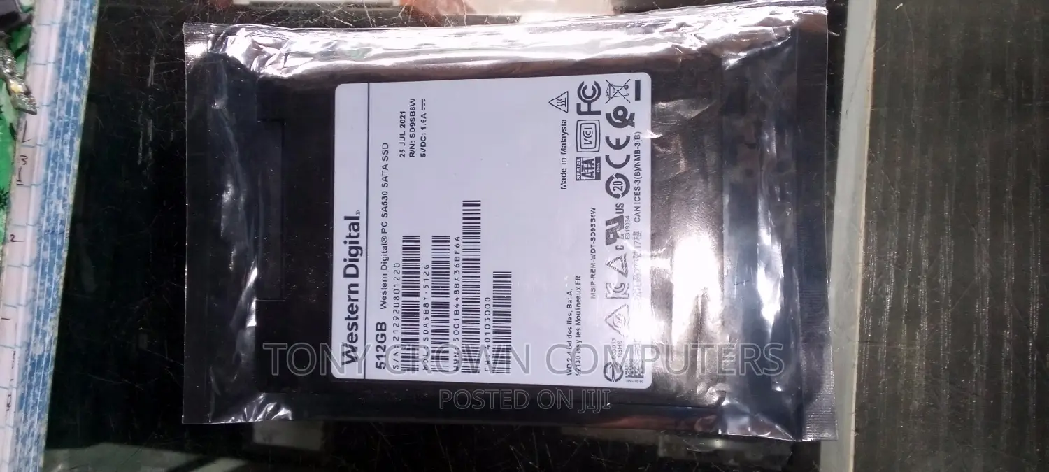 512 SSD Sata Wd Int Storage