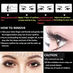 Magnetic Eyelashes Extra Long Thick Mink Eye Lashes