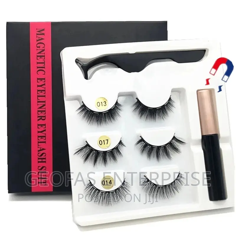Magnetic Eyelashes Extra Long Thick Mink Eye Lashes