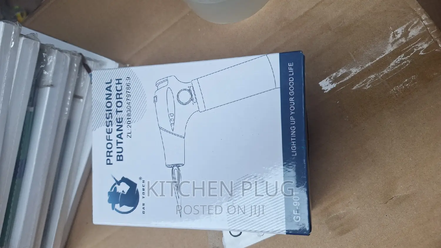 Refillable Butane Kitchen Torch Lighter, /Cigar Lighter