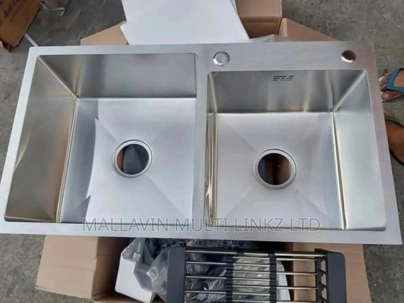 Complete Kitchen Sinks With Hot and Cold Sink Mixers Faucets