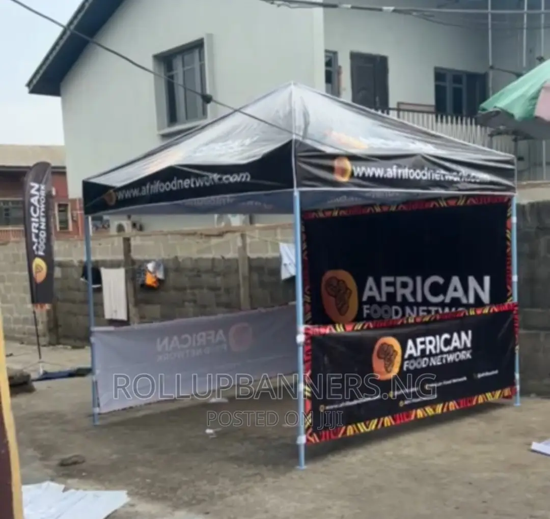 Design Print Customized Branded Gazebo Canopy Tent Lagos